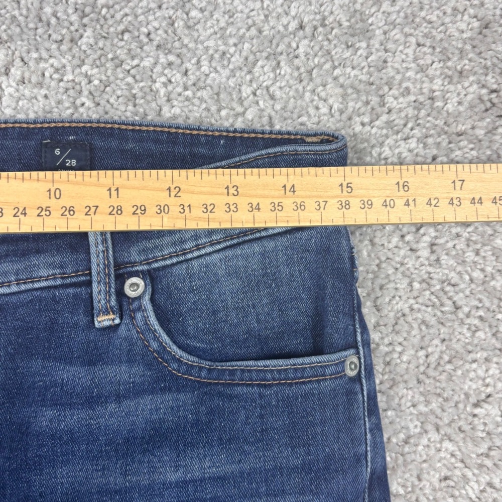 Lucky Brand Bridgette Skinny Jeans Womens 6/28 Dark Wash Candiani Denim Ankle - Picture 12 of 16